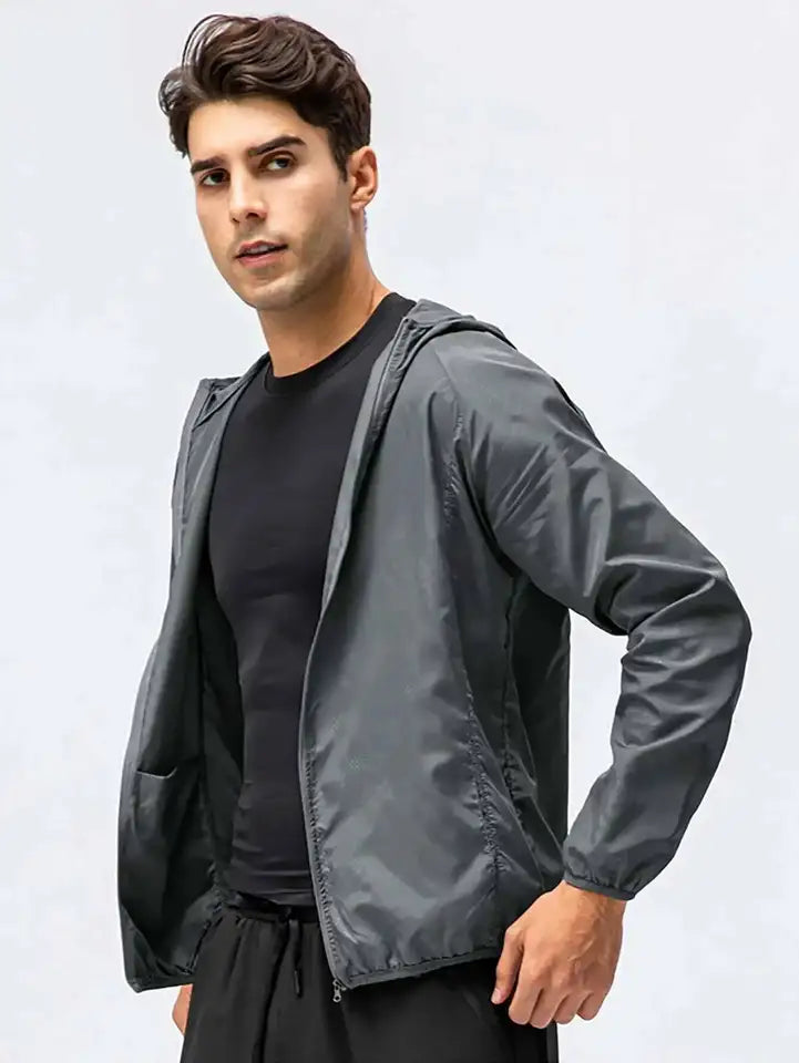 Fishing Rain Wind Breaker Coat For Men Women Waterproof Jacket Hiking Climbing Clothes Sun Protection Quick Dry Rain Coat